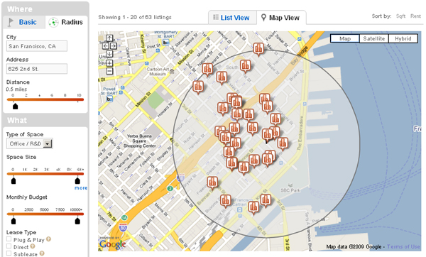 Rofo Radius Search