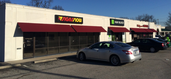 1,500 Square Foot Retail Space For Lease @ 1130 Eastern Boulevard - A&b